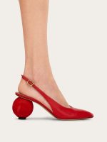 Ferragamo Spherical heel slingback pump - Image 4